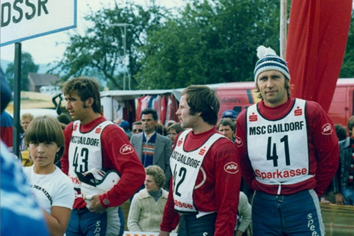 Сборная команда СССР на Мотокроссе Наций в Гайльдорфе (1978) Сборная команда СССР на Мотокроссе Наций в Гайльдорфе (1978)