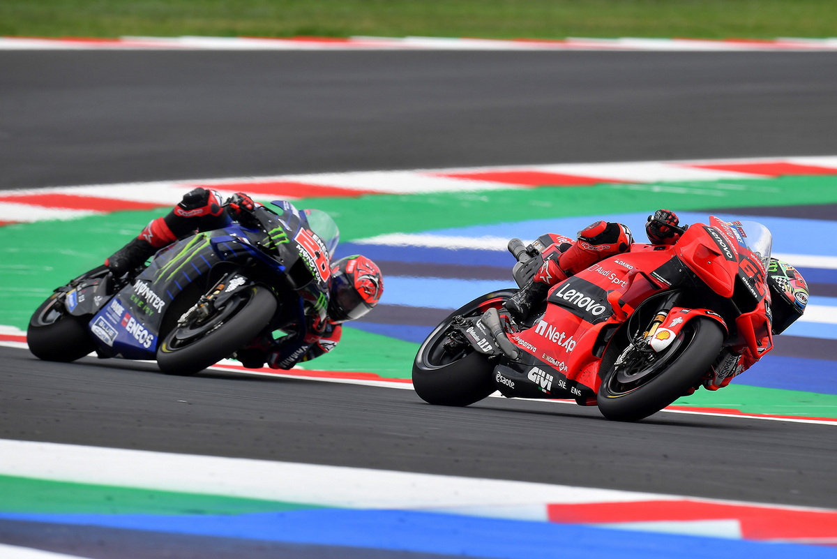 Пекко Баньяя против Фабио Куартараро - Ducati против Yamaha: последние 4 этапа MotoGP гарантируют жаркие дуэли! Пекко Баньяя против Фабио Куартараро - Ducati против Yamaha: последние 4 этапа MotoGP гарантируют жаркие дуэли!