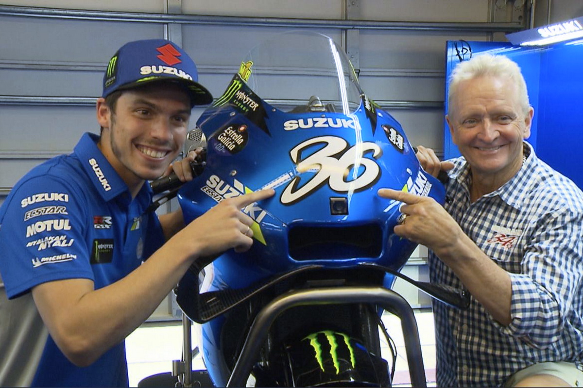 Перед началом AmericasGP звезда Suzuki дня сегодняшнего пригласила звезду 90-х Перед началом AmericasGP звезда Suzuki дня сегодняшнего пригласила звезду 90-х