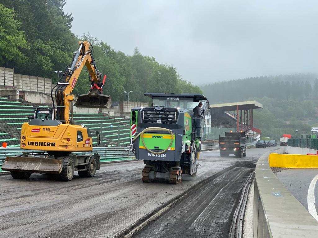 Circuit de Spa-Francorchamps потребовал большого ремонта после затопления летом 2021 года Circuit de Spa-Francorchamps потребовал большого ремонта после затопления летом 2021 года