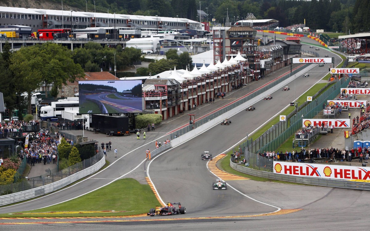 Гран-При Бельгии Формулы-1 на Circuit de Spa-Francorchamps Гран-При Бельгии Формулы-1 на Circuit de Spa-Francorchamps