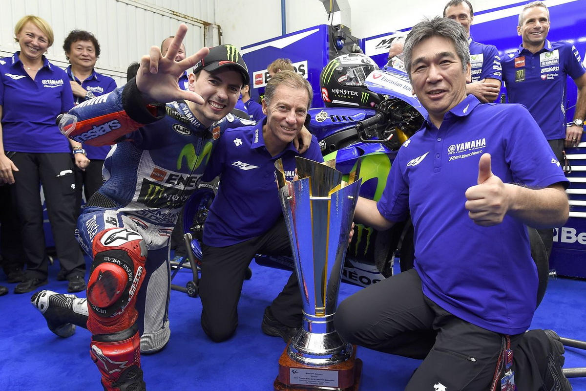 Хорхе Лоренцо стал №1 в заводском проекте Yamaha после 2010 года Хорхе Лоренцо стал №1 в заводском проекте Yamaha после 2010 года