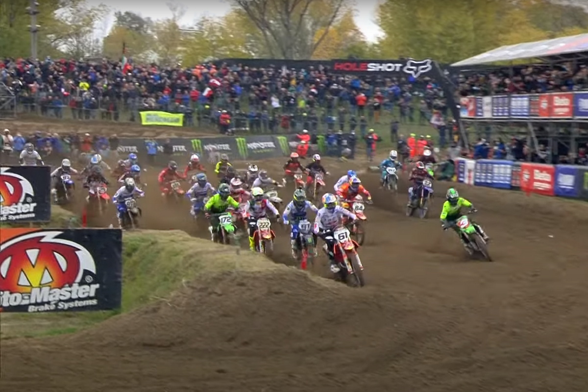 Старт 1-й гонки Гран-При Мантуи, MXGP Старт 1-й гонки Гран-При Мантуи, MXGP