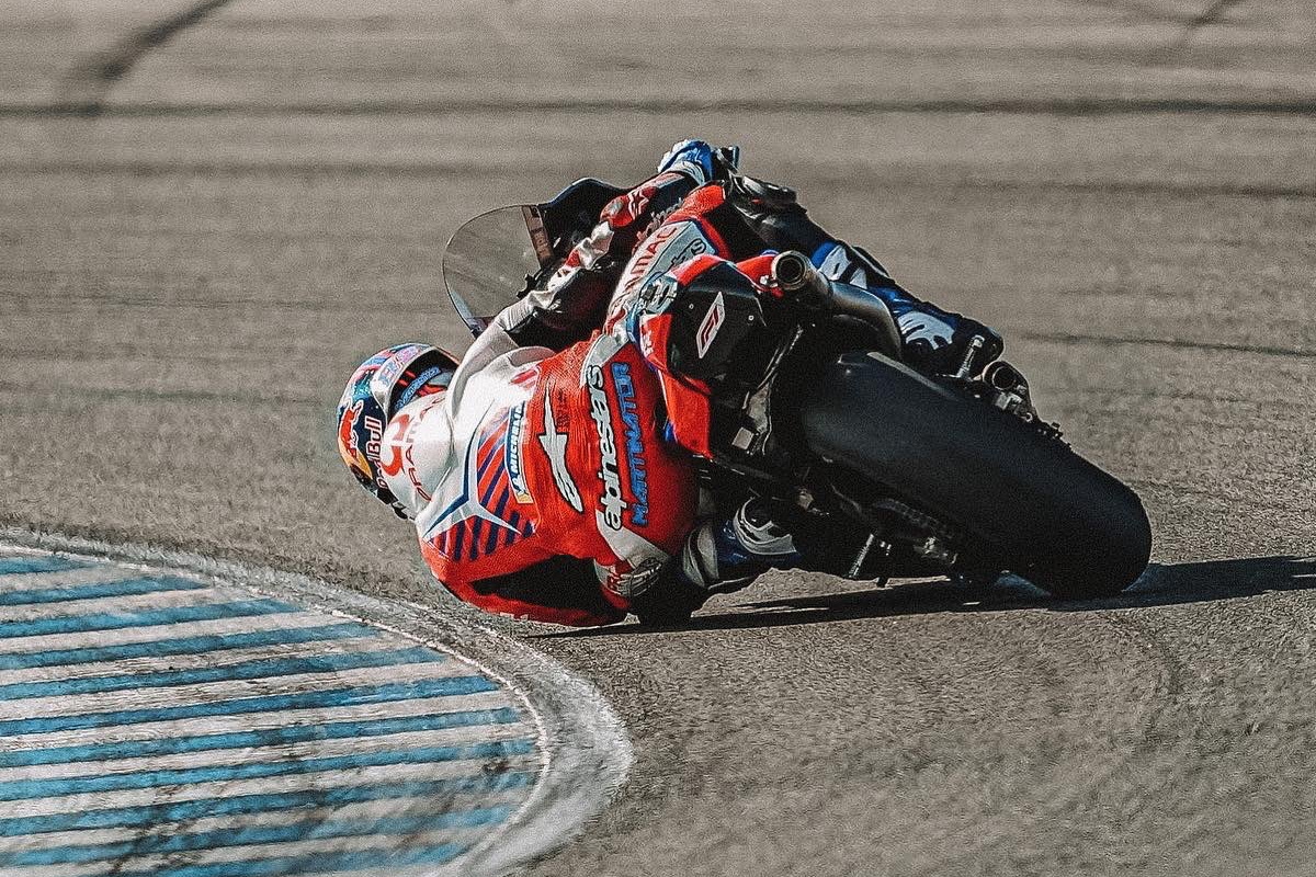 Хорхе Мартин, Pramac Racing - фото с тестов в Хересе Хорхе Мартин, Pramac Racing - фото с тестов в Хересе