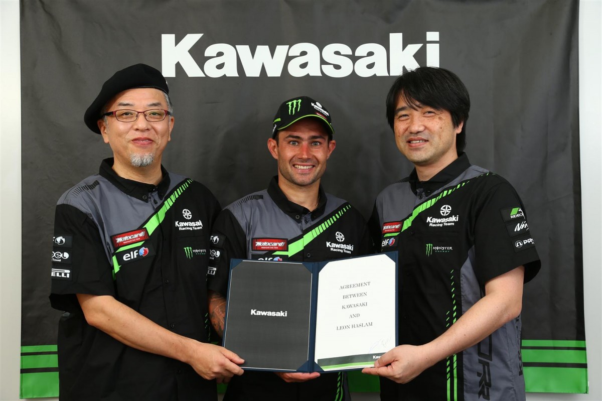 Леон Хезлам стал человеком Kawasaki Леон Хезлам стал человеком Kawasaki