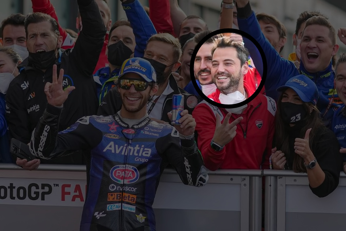Альберто Джирибуола (в центре) из Ducati Factory Team - в Gresini Альберто Джирибуола (в центре) из Ducati Factory Team - в Gresini