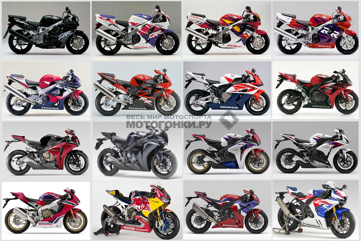 30-летняя история Honda Fireblade - от CBR900RR до CBR1000RR-R 30-летняя история Honda Fireblade - от CBR900RR до CBR1000RR-R