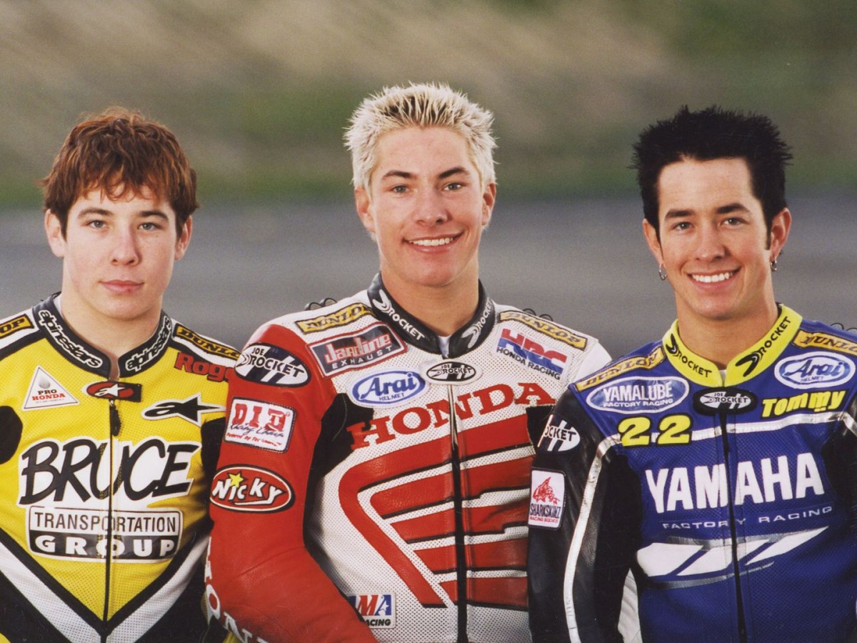 Томми, Никки и Роджер Хейдены - чемпионы AMA Supersport и Superbike Томми, Никки и Роджер Хейдены - чемпионы AMA Supersport и Superbike