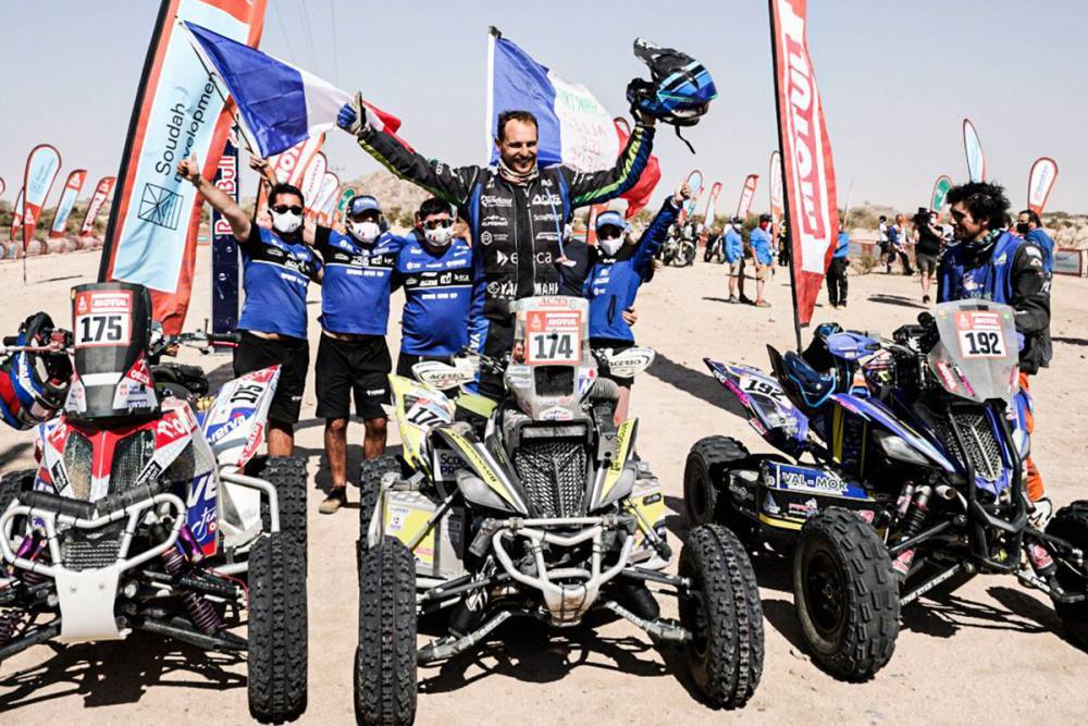 Александр Жиро, лидер категории QUAD Александр Жиро, лидер категории QUAD