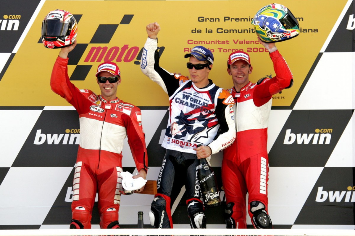 Никки Хейден, чемпион MotoGP 2006 года Никки Хейден, чемпион MotoGP 2006 года