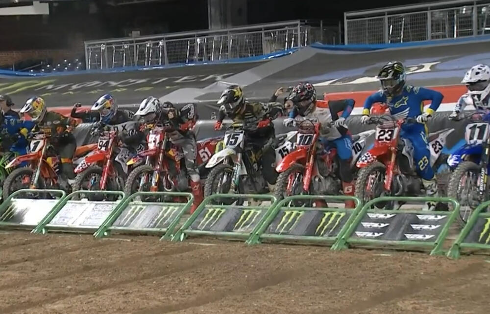 Старт Main Event 450SX Старт Main Event 450SX