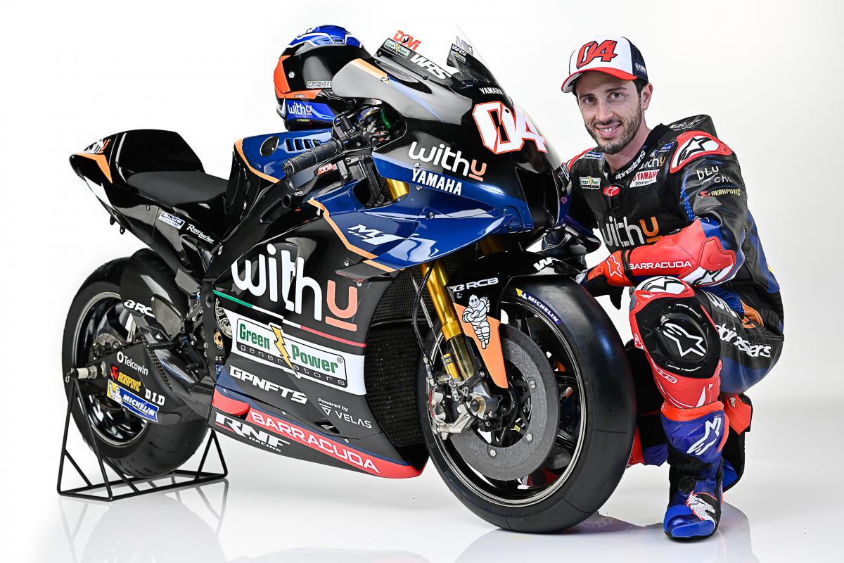 Андреа Довициозо, WithU RNF Yamaha MotoGP Андреа Довициозо, WithU RNF Yamaha MotoGP
