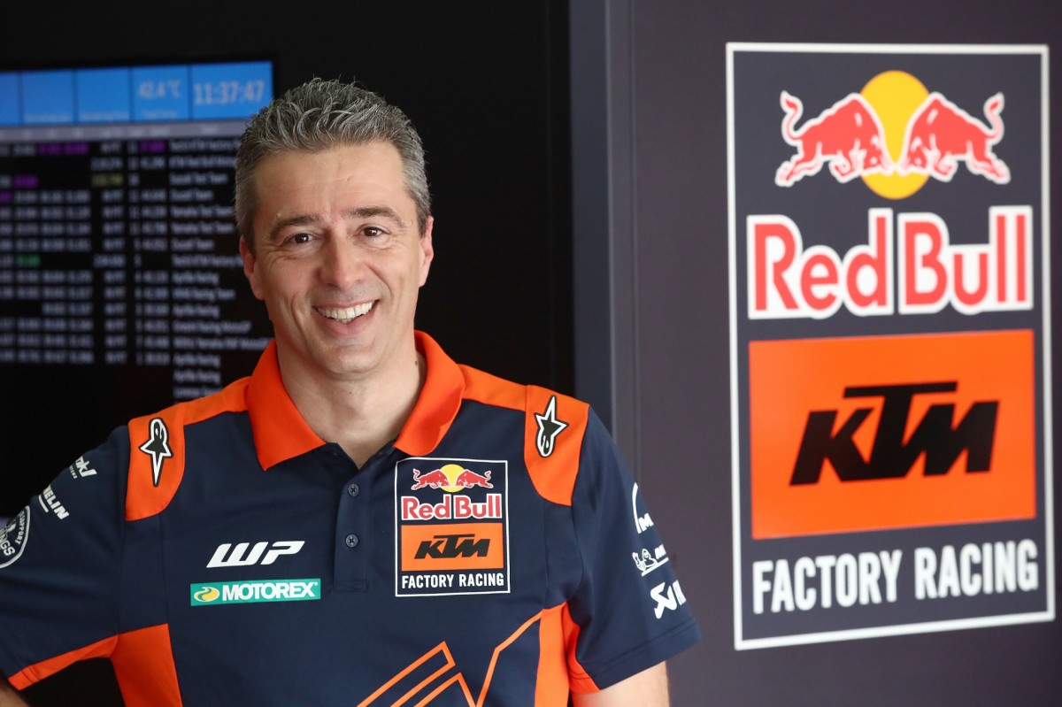 Франческо Гвидотти, новый менеджер KTM Factory Racing в MotoGP Франческо Гвидотти, новый менеджер KTM Factory Racing в MotoGP