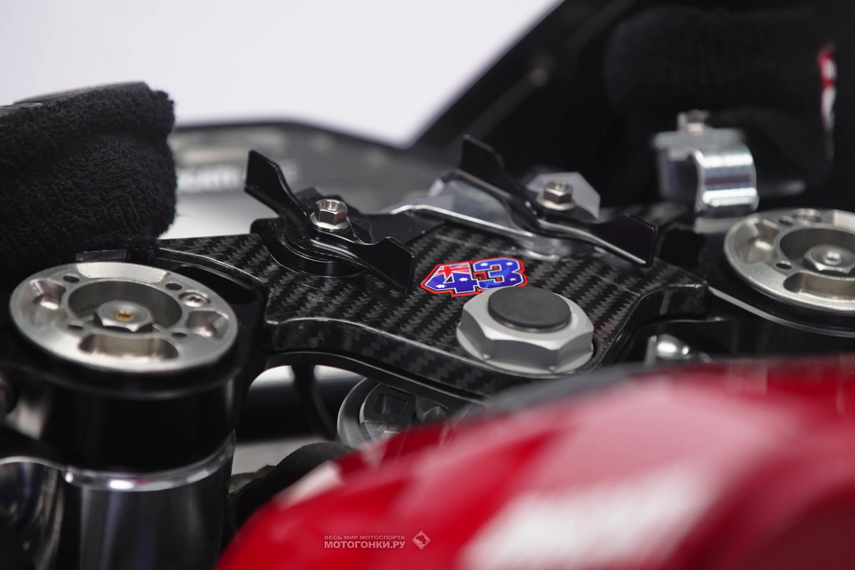 Траверса Ducati Desmosedici GP22 Джека Миллера Траверса Ducati Desmosedici GP22 Джека Миллера