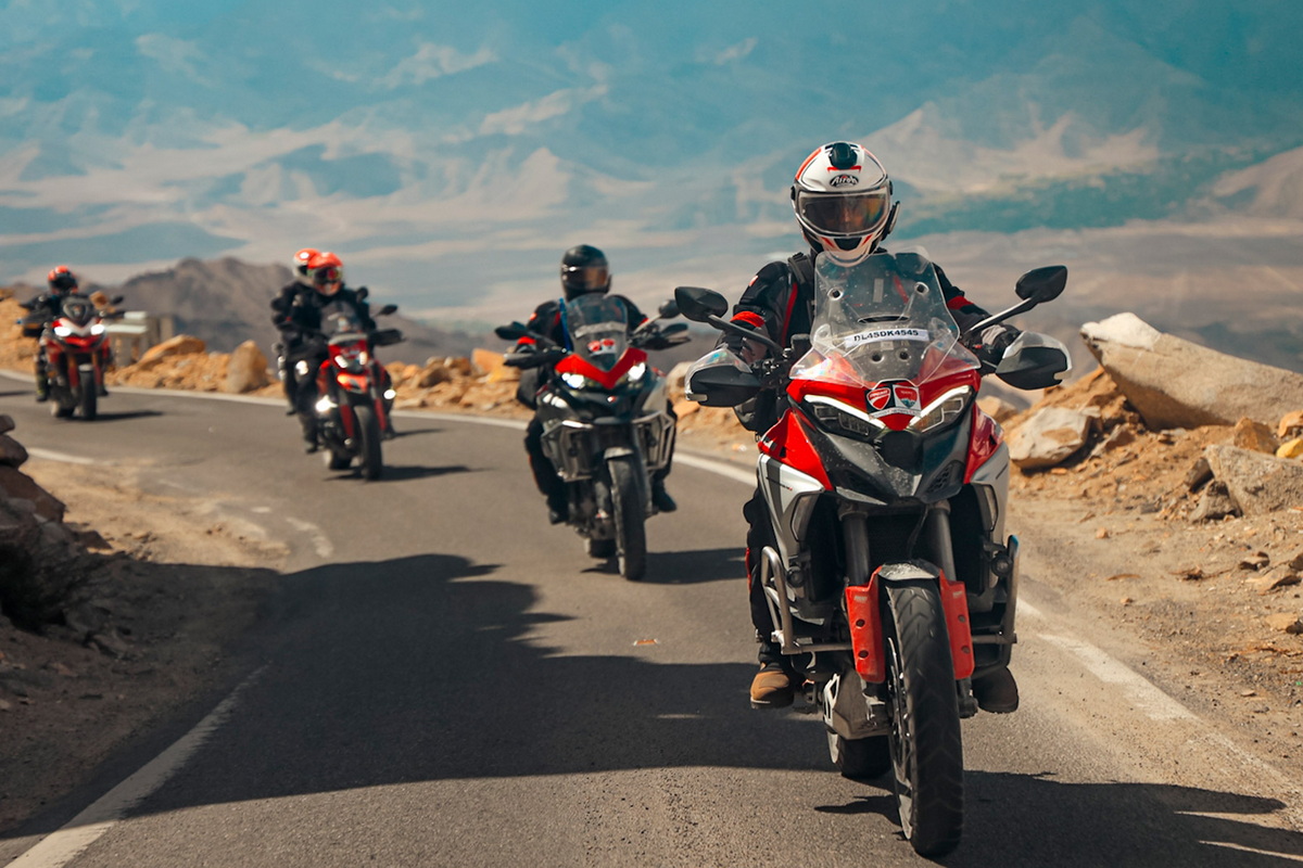 Ducati Multistrada V4/V4 S - он все же, для комфорта Ducati Multistrada V4/V4 S - он все же, для комфорта