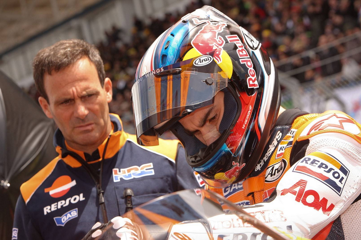 Альберто Пуч, менеджер Дани Педросы в Repsol Honda с 2006 по 2014 Альберто Пуч, менеджер Дани Педросы в Repsol Honda с 2006 по 2014