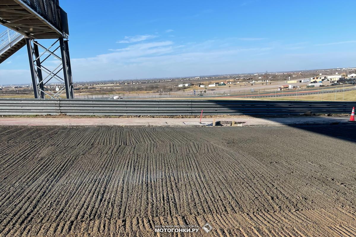 Полная замена асфальта и подложки на Circuit of the Americas Полная замена асфальта и подложки на Circuit of the Americas