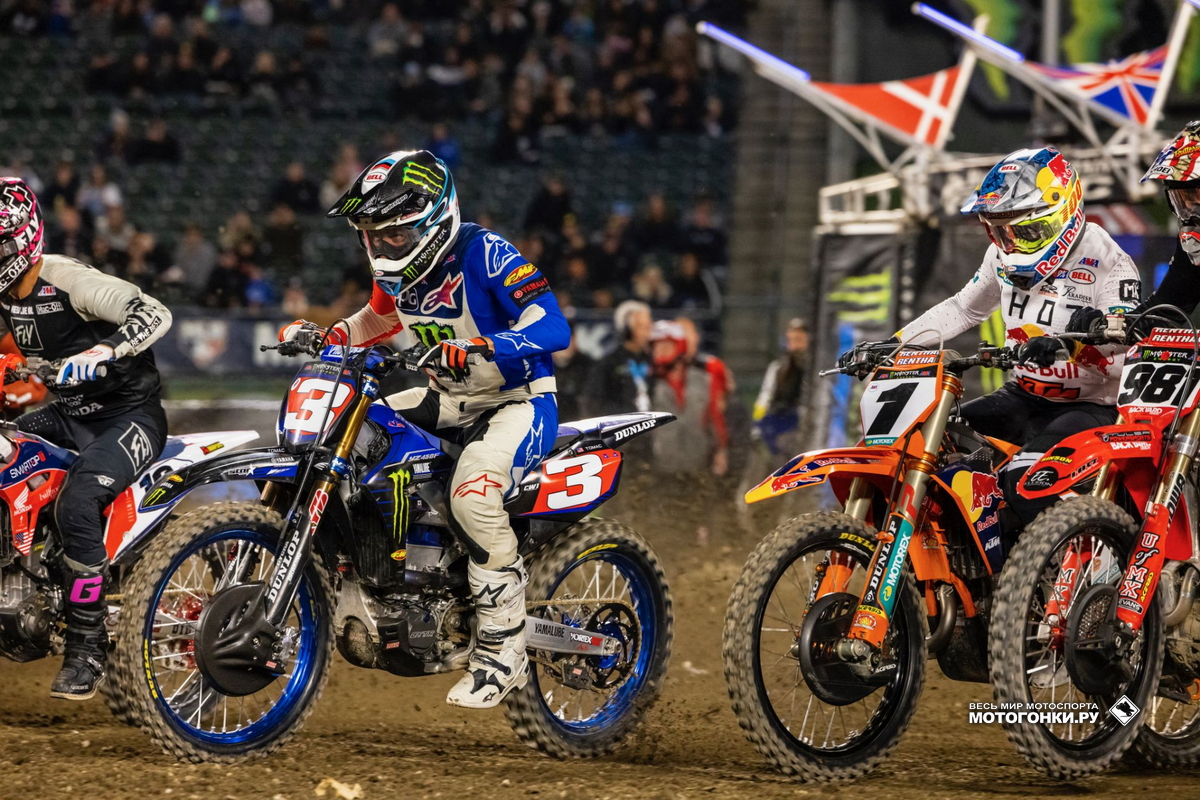 Элай Томак - чемпион AMA Supercross 450SX 2022 года Элай Томак - чемпион AMA Supercross 450SX 2022 года