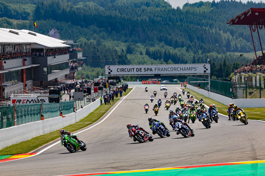 Гонка 24H Spa EWC Motos Гонка 24H Spa EWC Motos