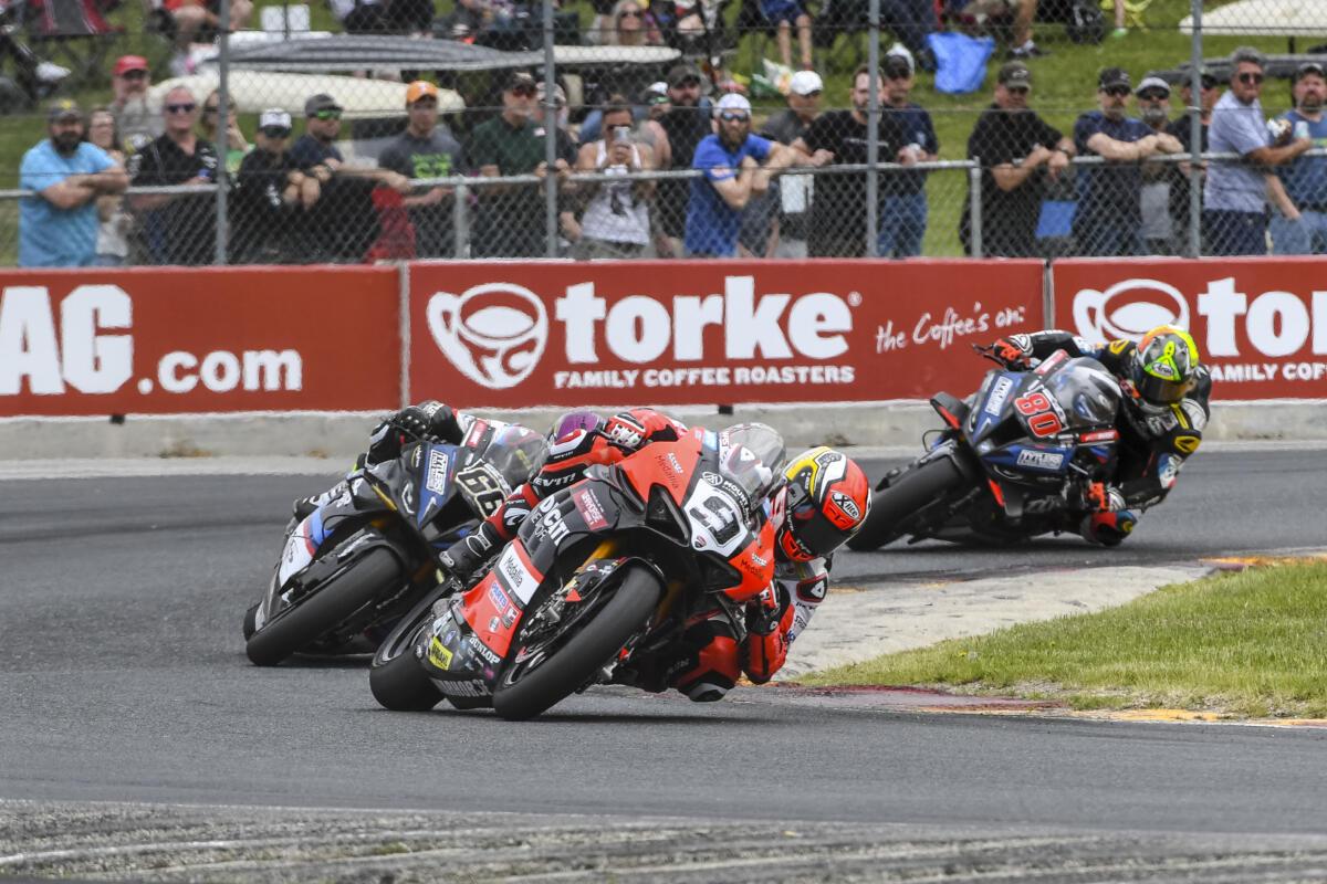 Субботняя гонка MotoAmerica Superbike Субботняя гонка MotoAmerica Superbike