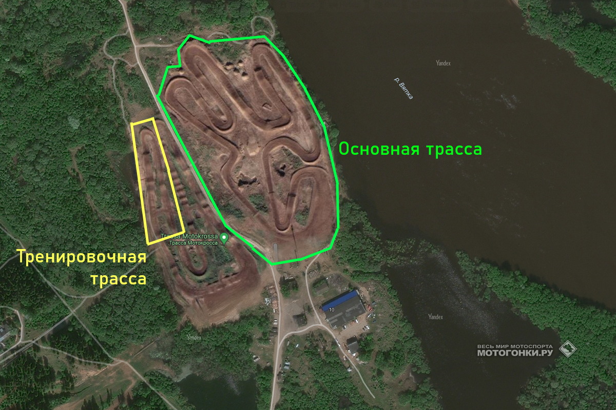 Кроссовая трасса в Кирове Кроссовая трасса в Кирове