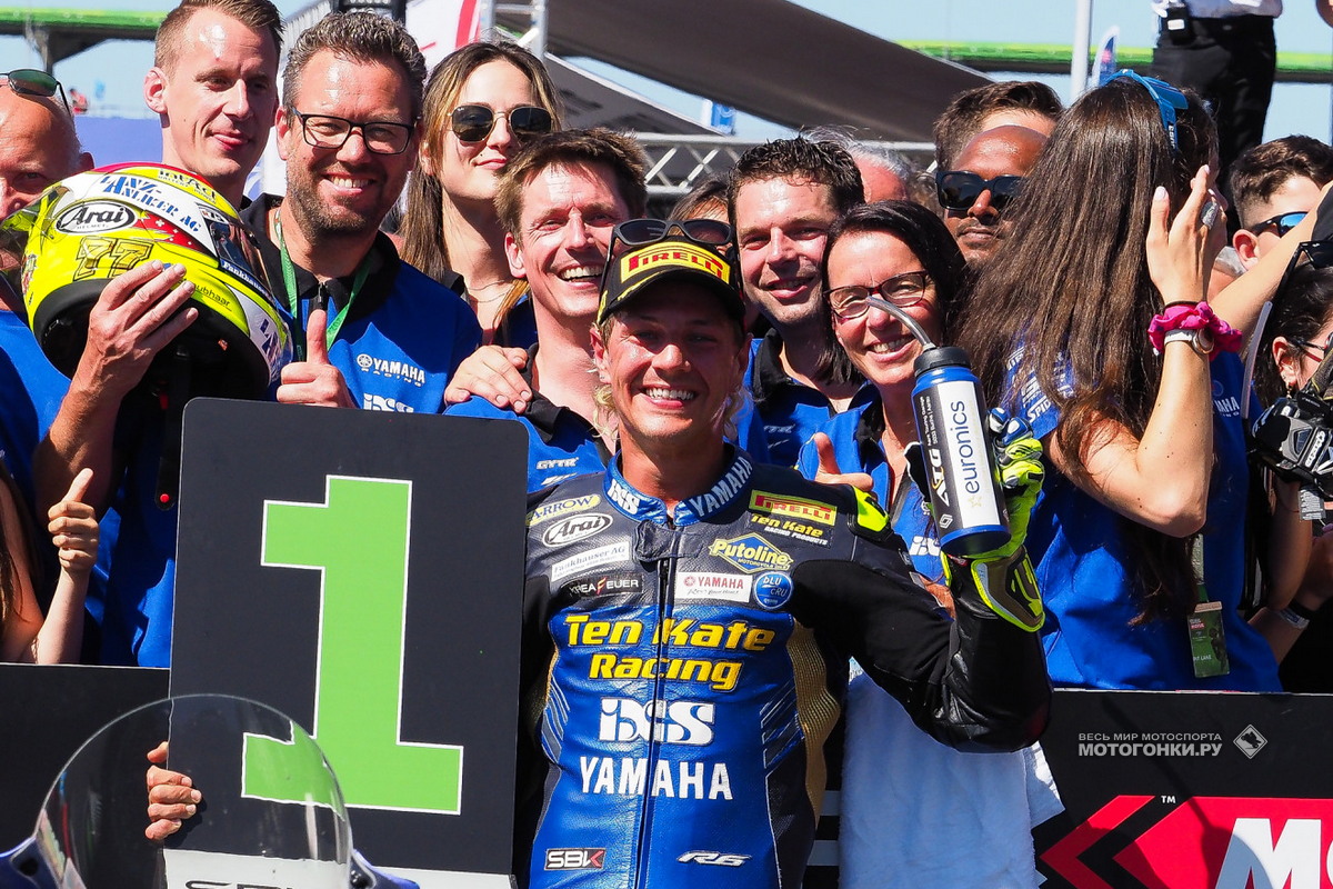 Доминик Эгертер мог бы стать легендой World Supersport, защитив титул 2-3 года подряд, считает Софуглу Доминик Эгертер мог бы стать легендой World Supersport, защитив титул 2-3 года подряд, считает Софуглу
