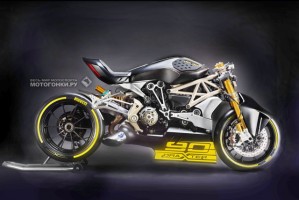 Шоу-концепт Ducati draXter представлен в Вероне