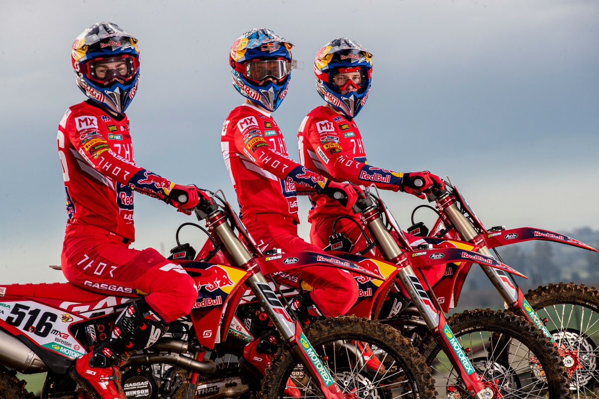 RED BULL GASGAS FACTORY RACING RED BULL GASGAS FACTORY RACING