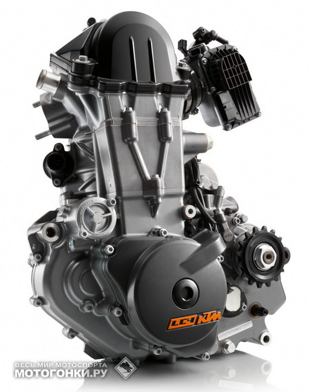 Двигатель KTM Duke 690 (2012) LC4