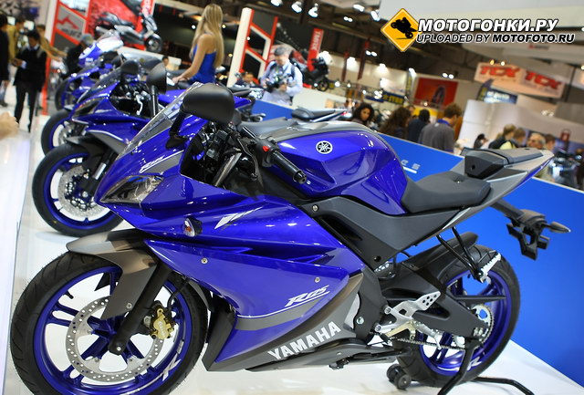 Yamaha R125 (2013) на выставке в Милане Yamaha R125 (2013) на выставке в Милане
