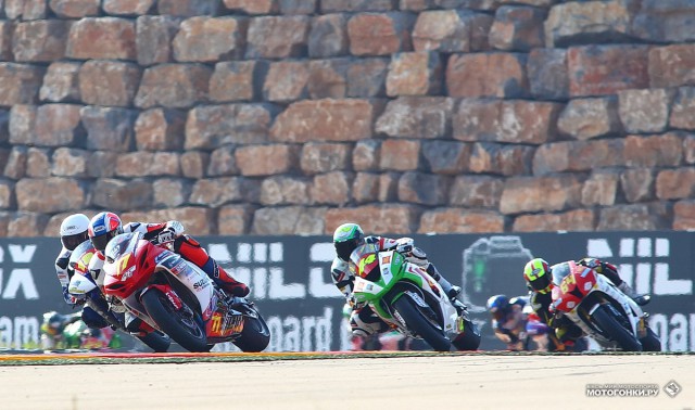 Близкая схватка в Motorland Aragon, STK-600 Близкая схватка в Motorland Aragon, STK-600