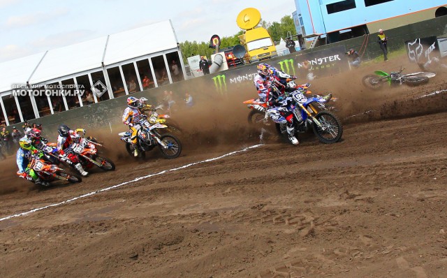 MX2 - Гран-При Нидерландов: массовый завал на старте MX2 - Гран-При Нидерландов: массовый завал на старте