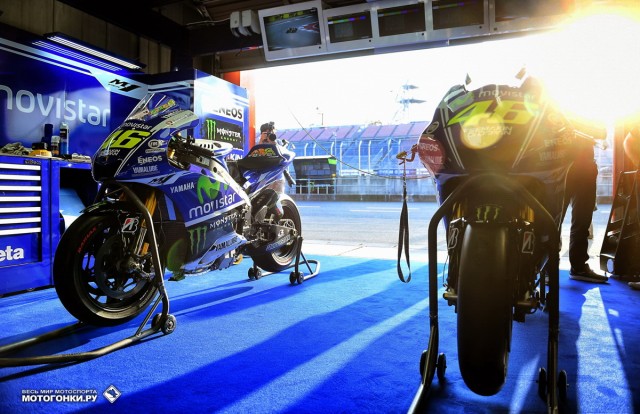 Гран-При Японии, MotoGP - пятница завершилась в Мотеги (гараж Yamaha Factory) Гран-При Японии, MotoGP - пятница завершилась в Мотеги (гараж Yamaha Factory)