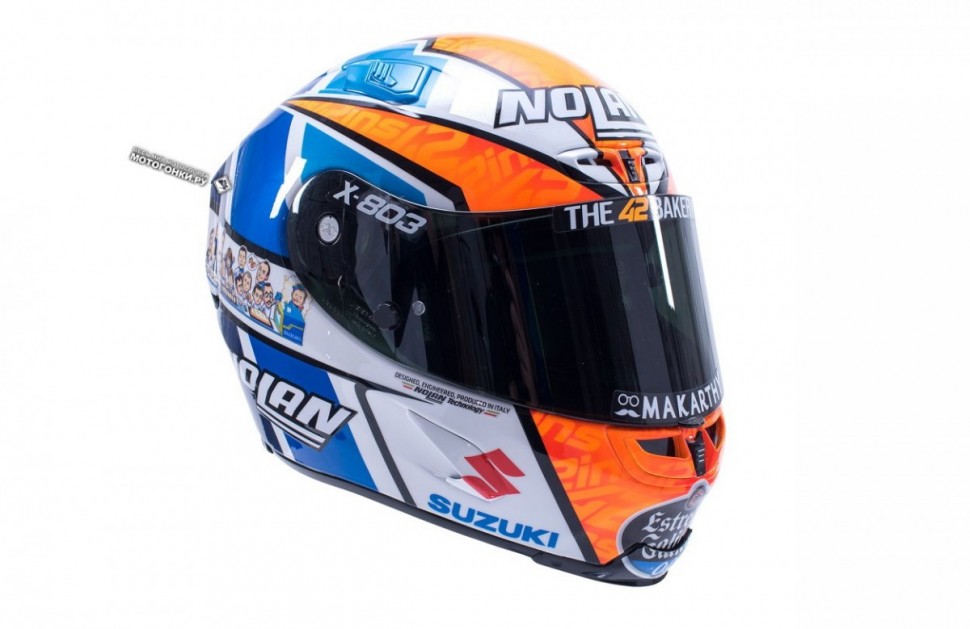 Пилоты MotoGP и их каски