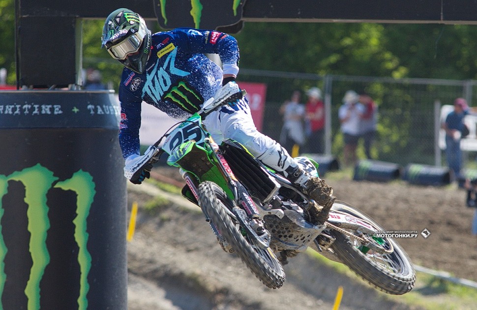 MXGP of Russia - Гран-При России по мотокроссу 2018: победитель 1-й гонки MXGP Клеман Дессаль №25 MXGP of Russia - Гран-При России по мотокроссу 2018: победитель 1-й гонки MXGP Клеман Дессаль №25