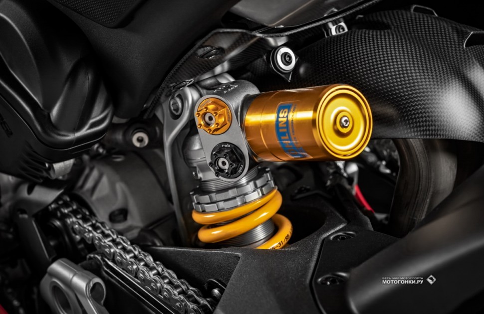 Ducati Panigale V4 R (2019) - подвески полуавтоматические Ohlins TTX