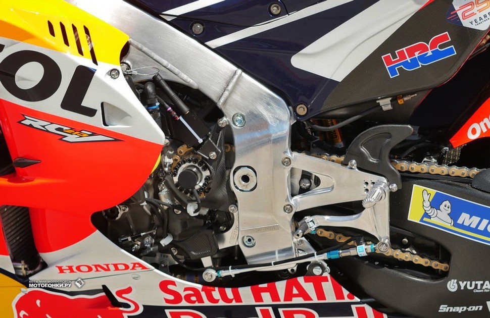 MotoGP - Honda RC213V (2019): рама