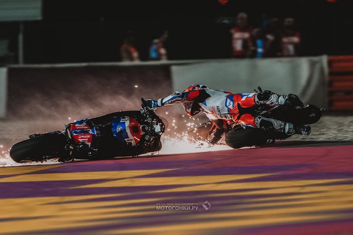 MotoGP-2022 - QatarGP - Гран-При Катара: Ducati crash - 2