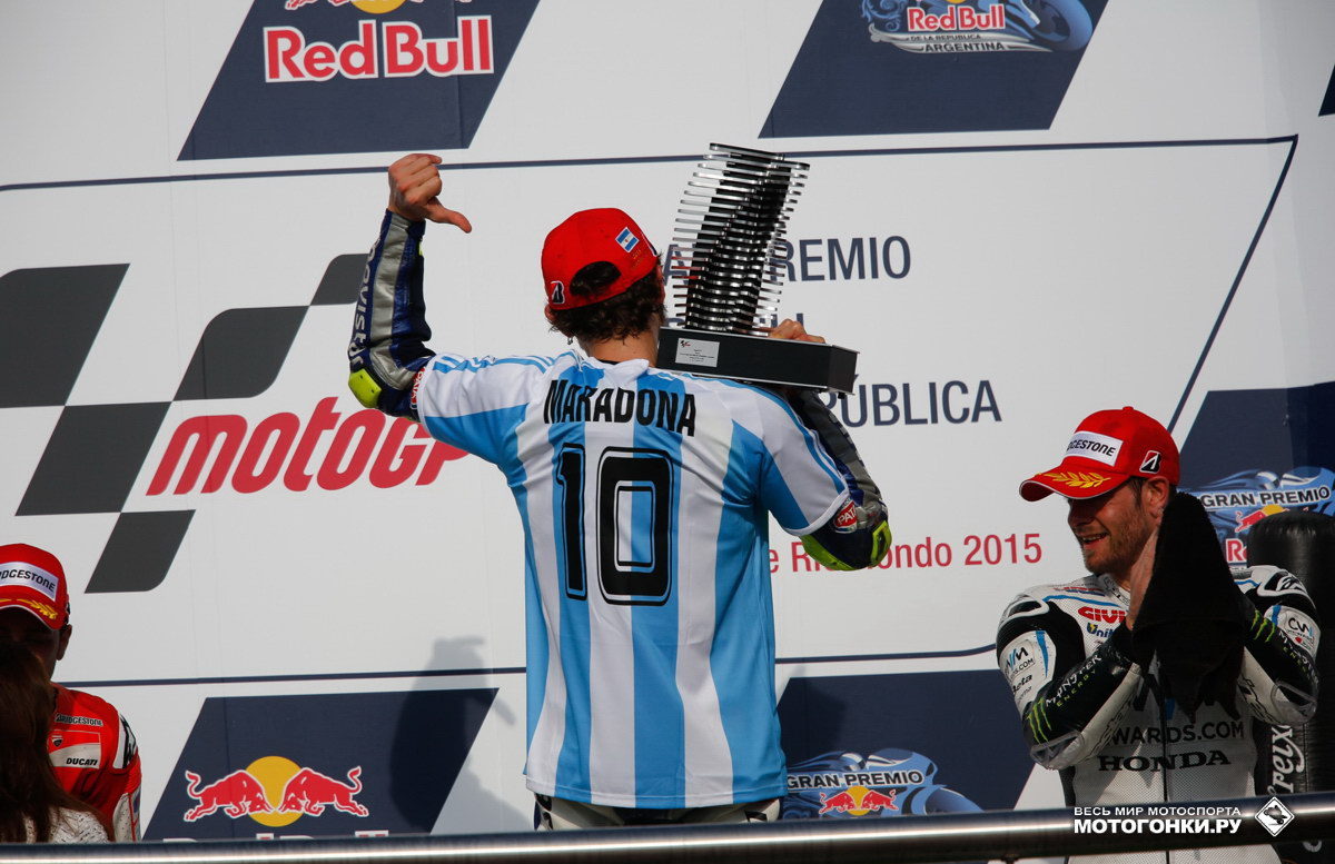 MotoGP 2015 Argentina GP 3st Round: Valentino the Great