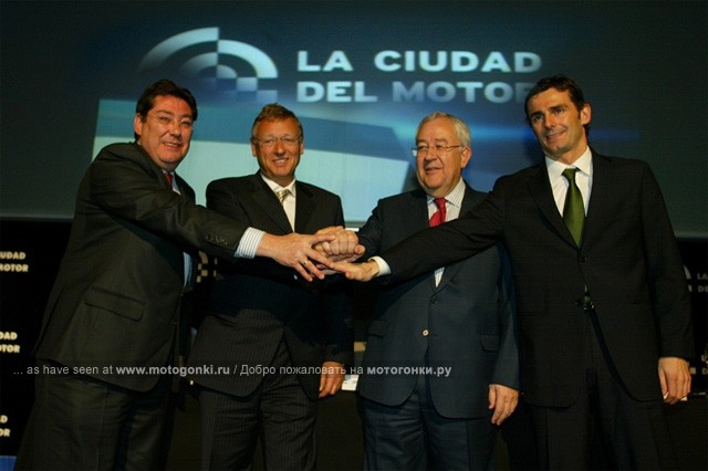 Презентация Motorland Aragon Circuit: Тильке, Де Роса и Том Альфонсо