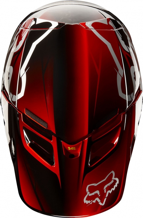 FOX V4 Carbon в красном - просто великолепен!