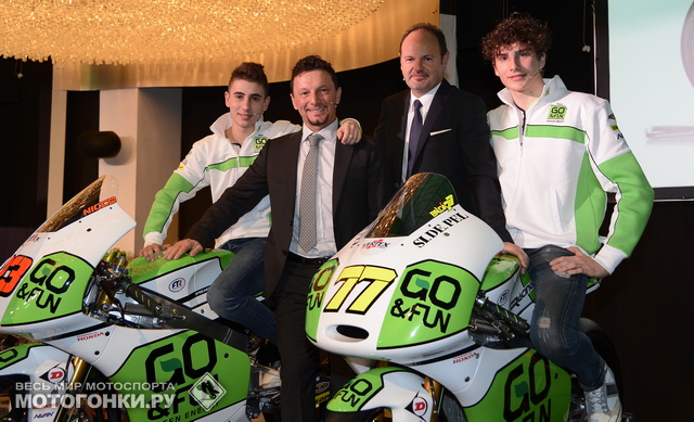 Балдассари и Антонелли в Gresini Racing Балдассари и Антонелли в Gresini Racing