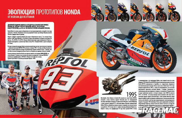 Полная история Honda - от NSF500 до RCV1000R Полная история Honda - от NSF500 до RCV1000R