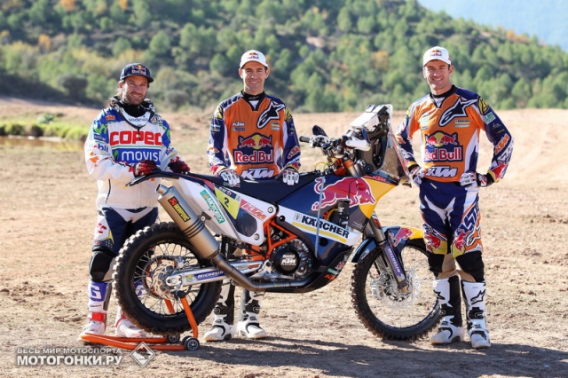 KTM Racing в 2014: Лопес, Фариа, Кома KTM Racing в 2014: Лопес, Фариа, Кома
