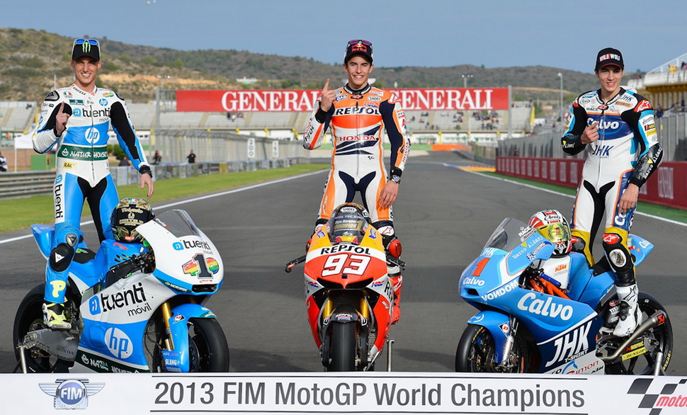 Маркес стал чемпионом MotoGP в том же году, когда Виньялес стал чемпионом Moto3. А ведь между ними всего 1.5 года разницы!