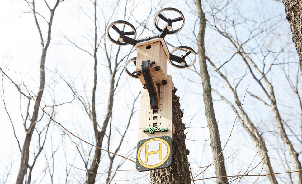 Скворечник Dron-House от Honda Design Скворечник Dron-House от Honda Design
