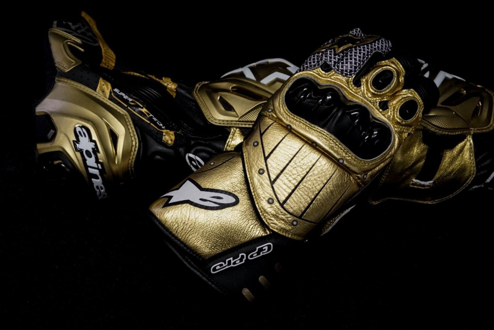 Перчатки Alpinestars GP Pro Motegi Edition Дани Педроса: детали Перчатки Alpinestars GP Pro Motegi Edition Дани Педроса: детали