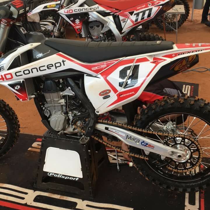 мотоциклы Бобрышева и Де Дайкера на Гран-При Валенсии MXGP мотоциклы Бобрышева и Де Дайкера на Гран-При Валенсии MXGP