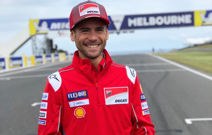 Альваро Баутиста в цветах Ducati Factory Team на Phillip Island Circuit Альваро Баутиста в цветах Ducati Factory Team на Phillip Island Circuit