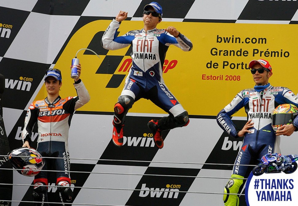 Первая победа Лоренцо в MotoGP: Гран-При Португалии, 2008